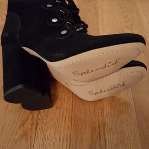 splendid rosa suede booties